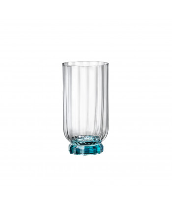 Bicchiere Florian Blue Beverage Cl 43 H 14,1 Ø Cm 7,3 Bormioli Rocco Confezione Da 6