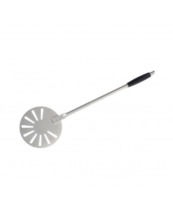 Palettino Pizza Inox Tondo Forato Øcm 20 Manico 150 Cm Gi-metal