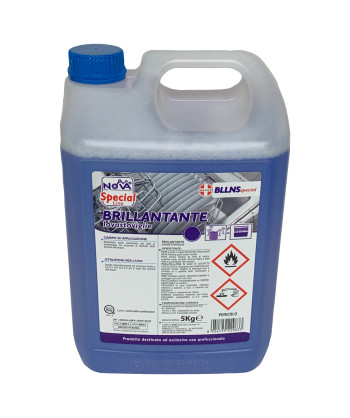 Nova Special Brill Kg 5 Brillantante Liquido Per Lavastoviglie Industriale